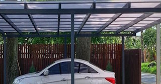 Монолитные навесы для автомобиля в Ижевске - Качественный монтаж от НавесыЖвс от 1739 руб.